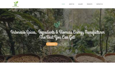 PT Agro Wijaya Company Profile Site